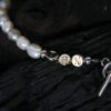 Collar en plata con perlas personalizable de Tábano Store